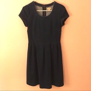 Maison Jules blue chambray denim dress